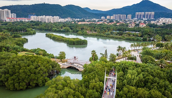 Sanya holds National Ecological Day promotion activities