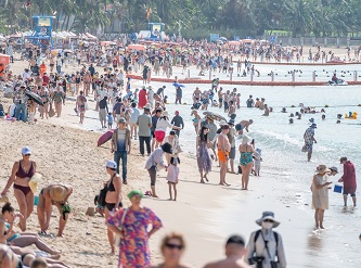 Sanya stars on Singapore's Channel News Asia